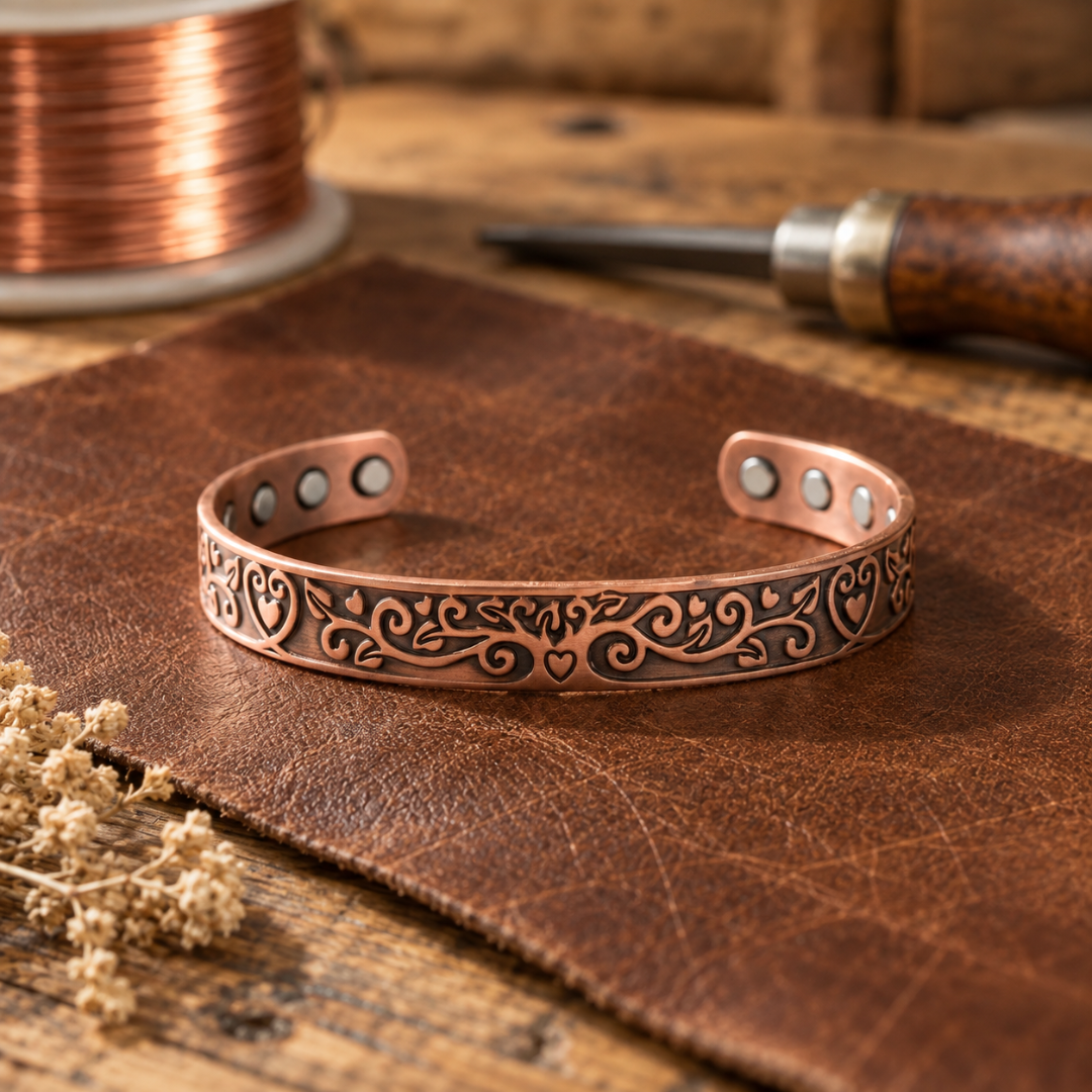 Helen's Sari Copper Bracelet