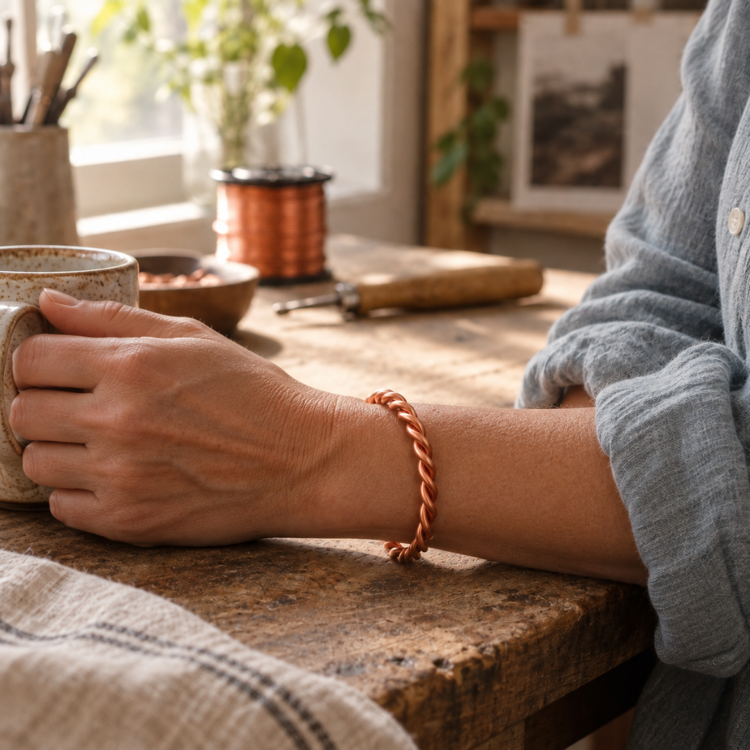 Helen's Tensor Copper Bracelet