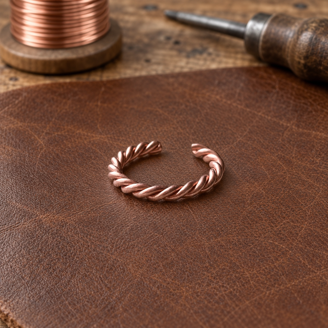 Helen's Tensor Copper Ring