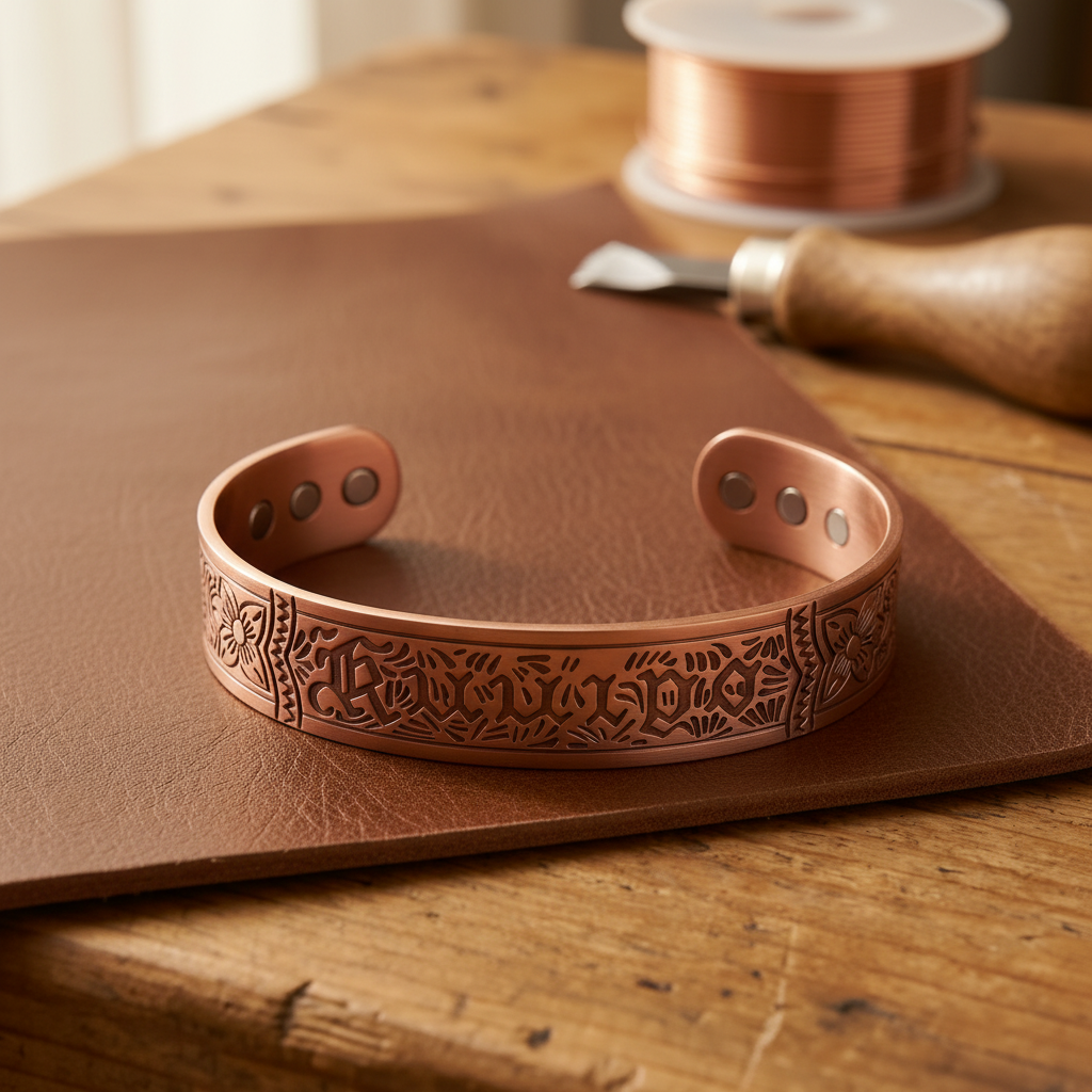 Helen's Drift Copper Bracelet