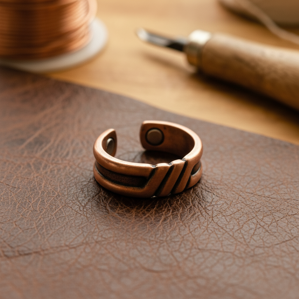 Helen's Peat Copper Ring