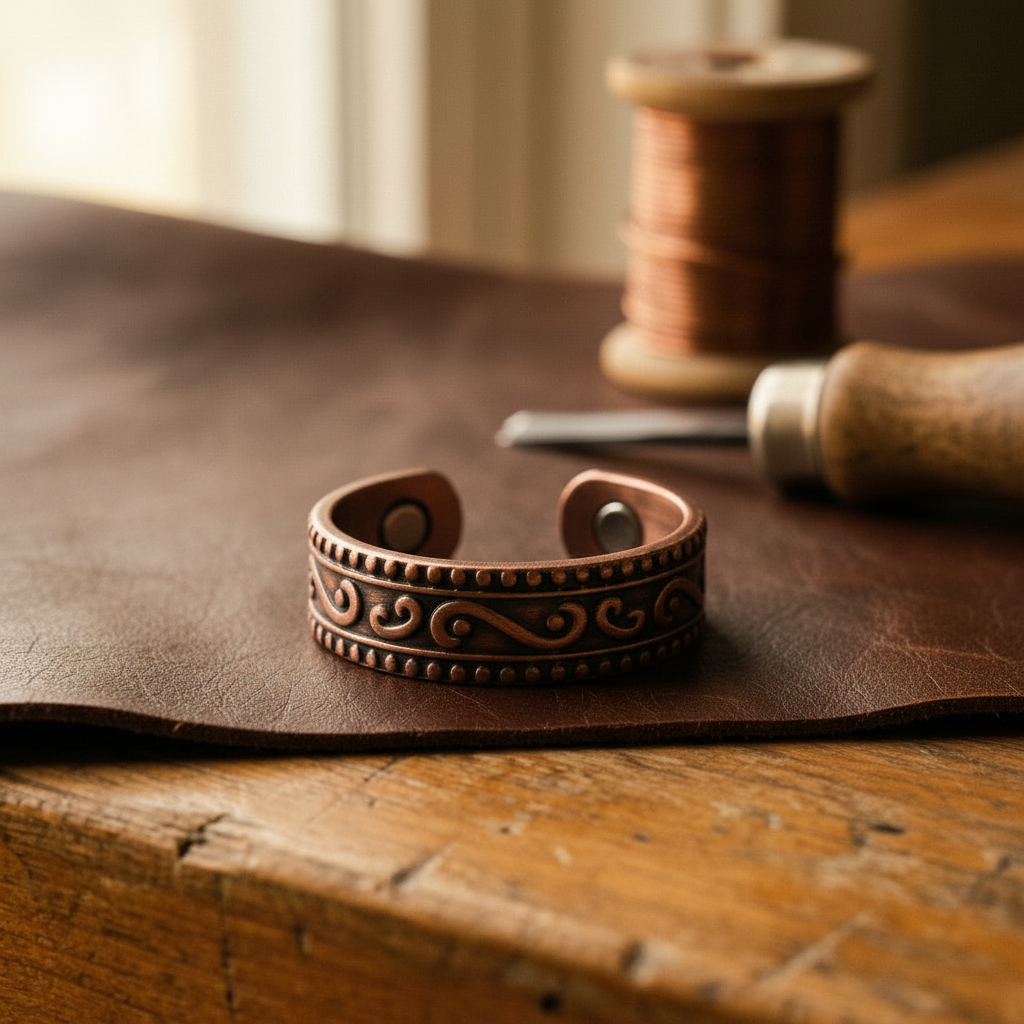 Helen's Fern Copper Ring