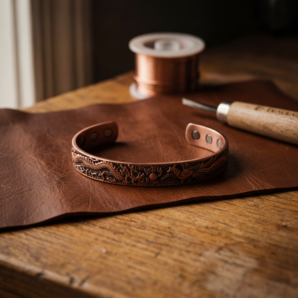 Helen's Loam Copper Bracelet