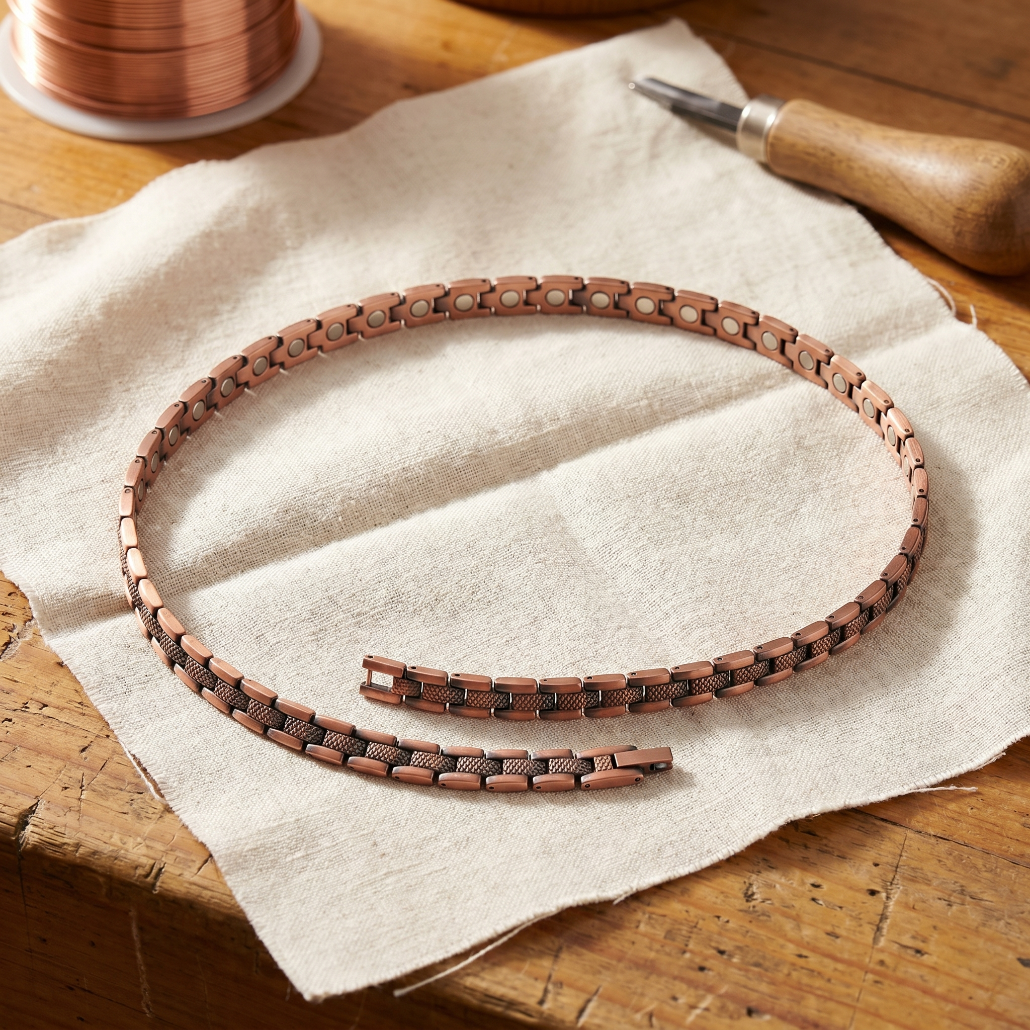 Helen's Haze Copper Necklace