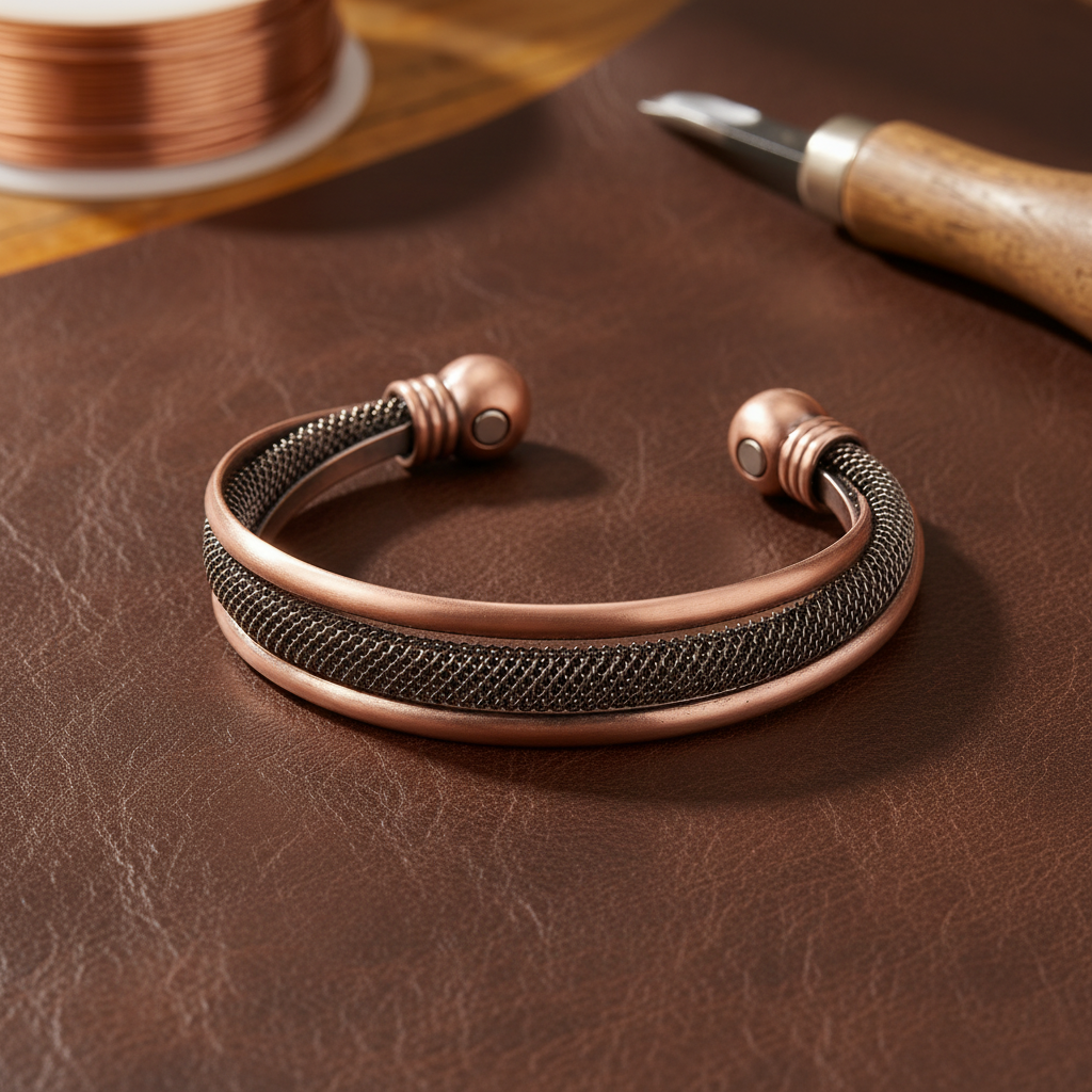 Helen's Cairn Copper Bracelet