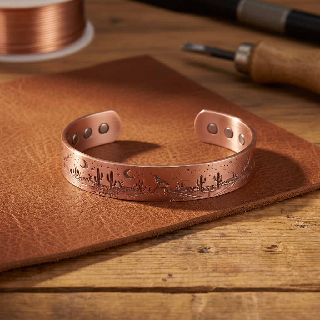Helen's Cove Copper Bracelet