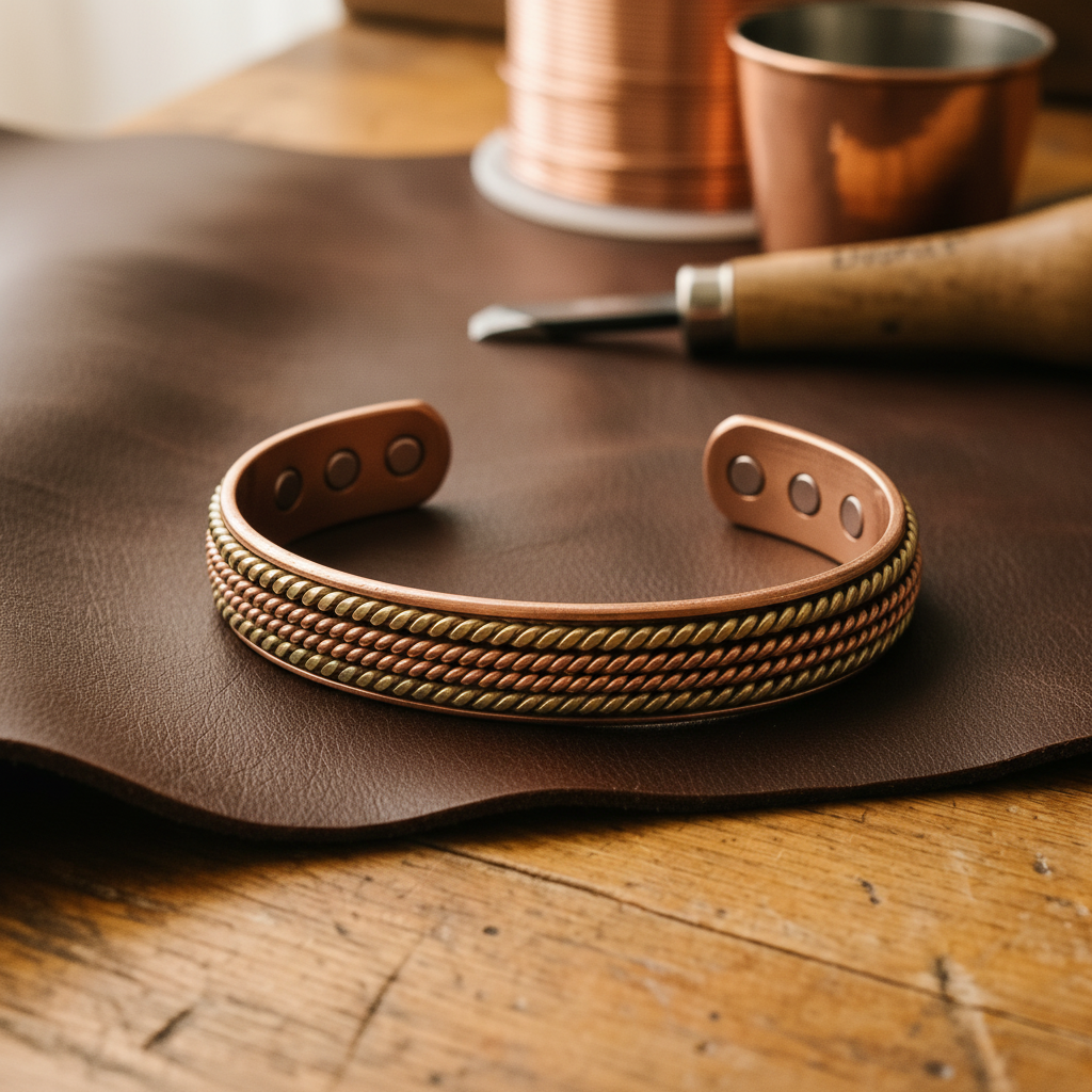 Helen's Forge Copper Bracelet