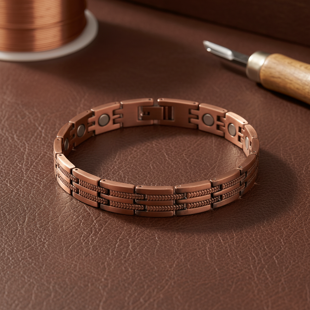 Helen's Pike Men's Copper Bracelet