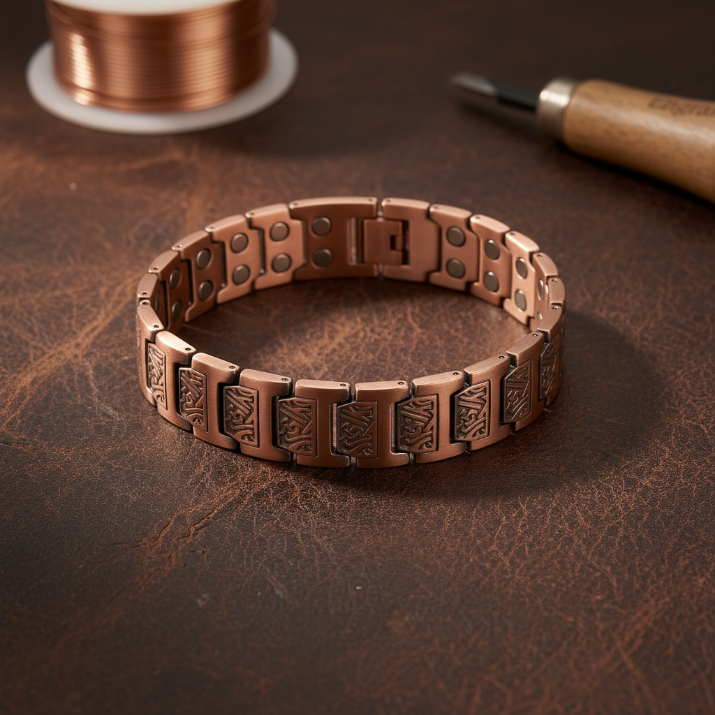 Helen's Glen Men's Copper Bracelet