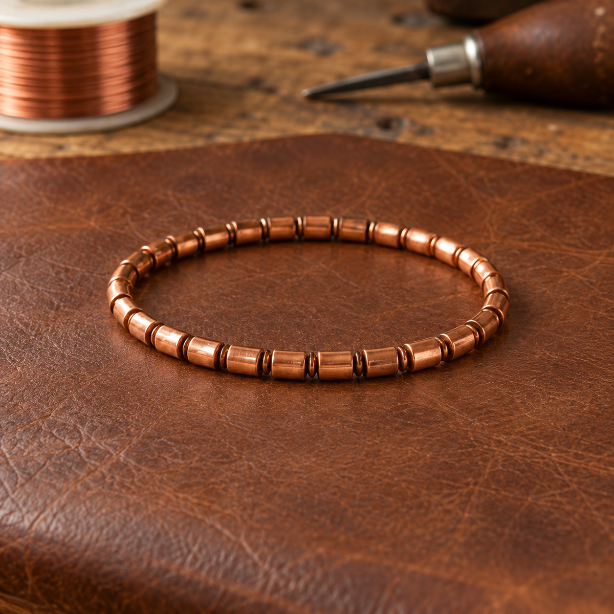 Helen's Cove Copper Anklet