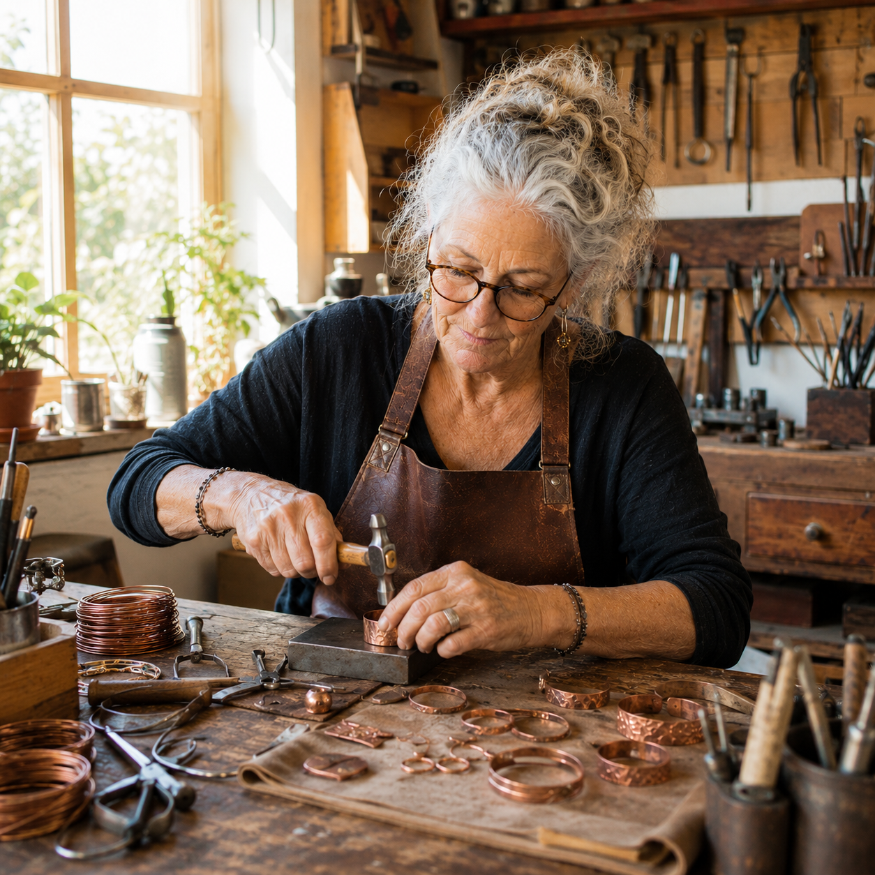 Helen's Bind Copper Ring
