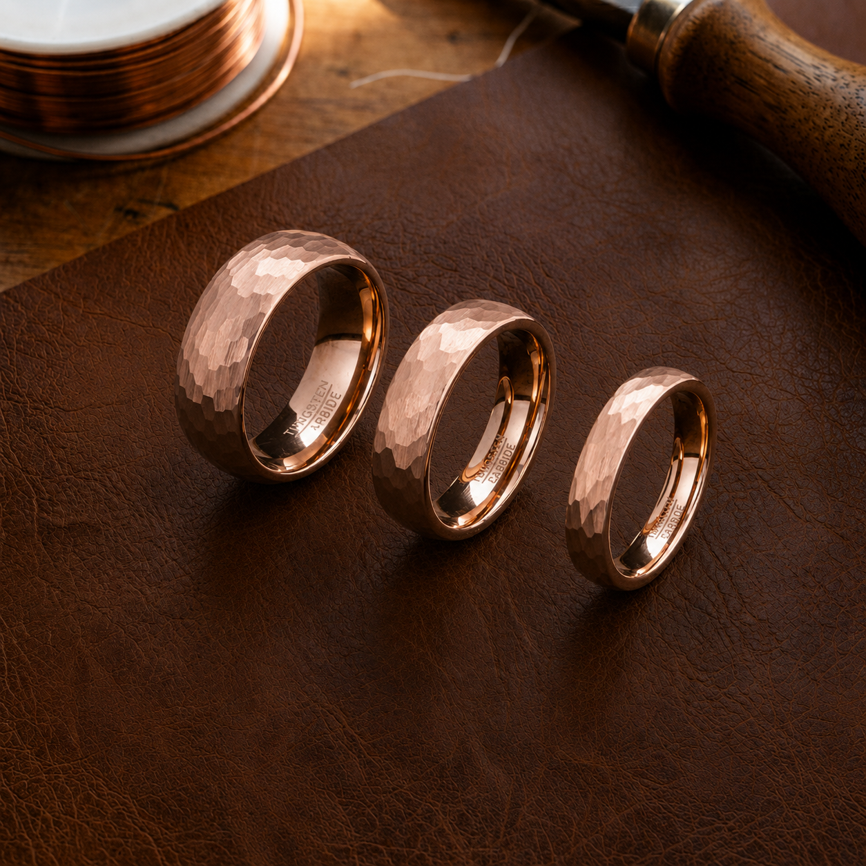 Helen's Dint Copper Ring