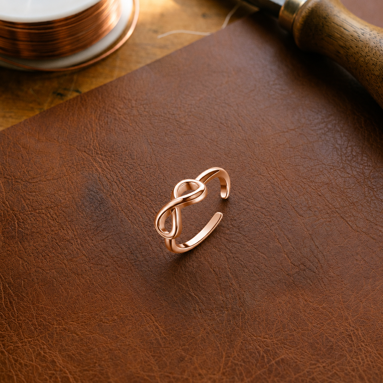 Helen's Loop Copper Toe Ring