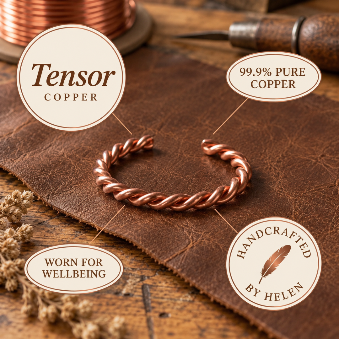 Helen's Tensor Copper Bracelet