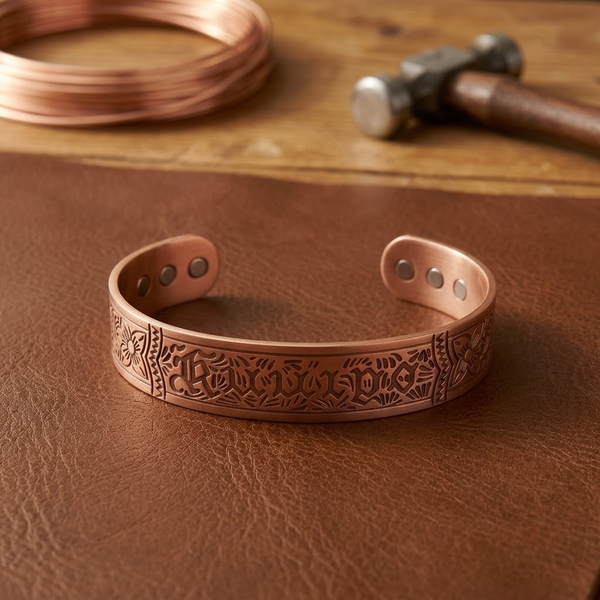 Helen's Drift Copper Bracelet