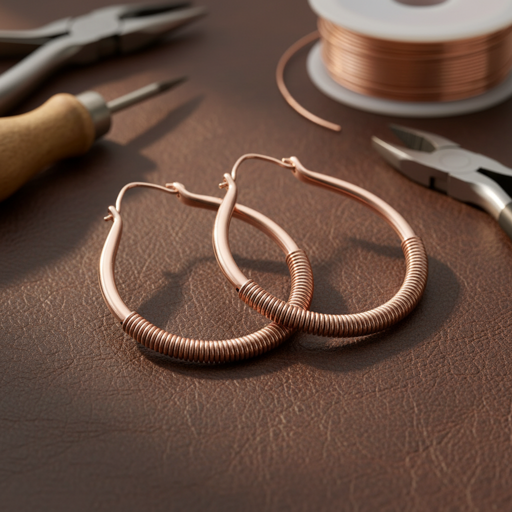 Helen's Creek Copper Earrings