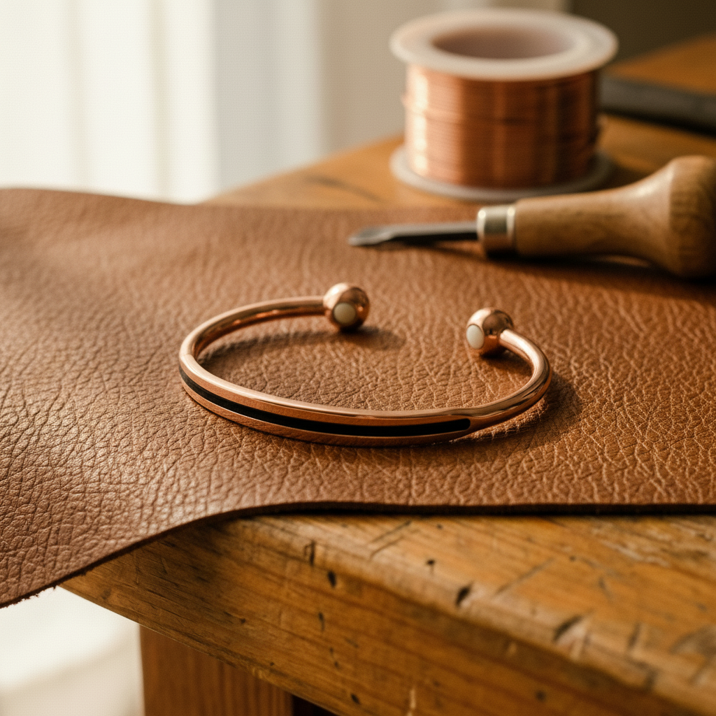 Helen's Vein Copper Bracelet