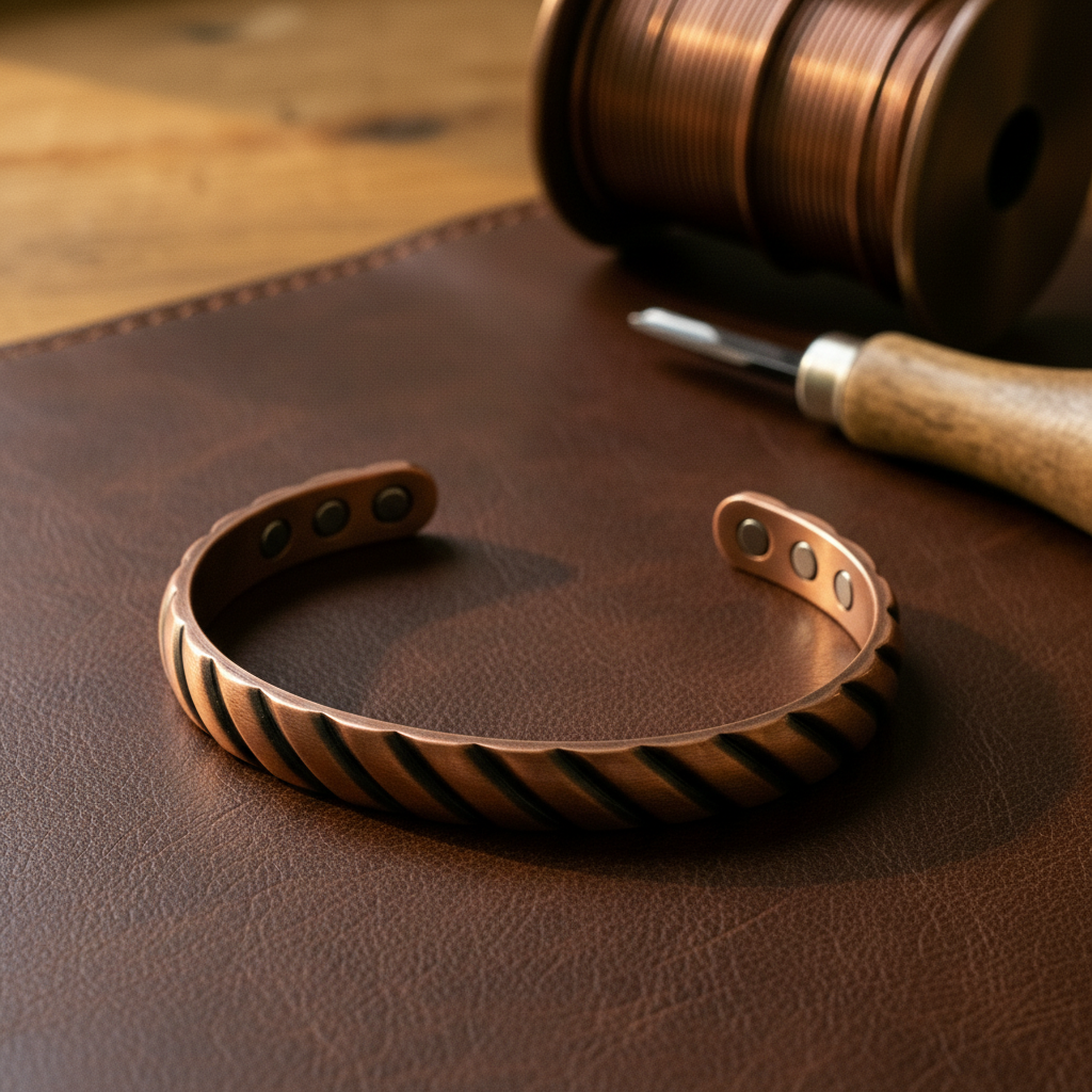 Helen's Thorn Copper Bracelet