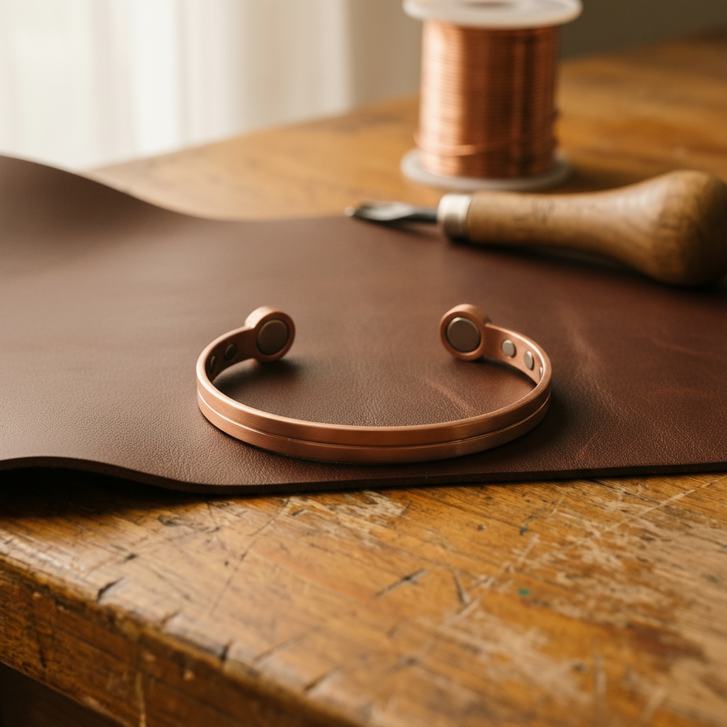 Helen's Wick Copper Bracelet