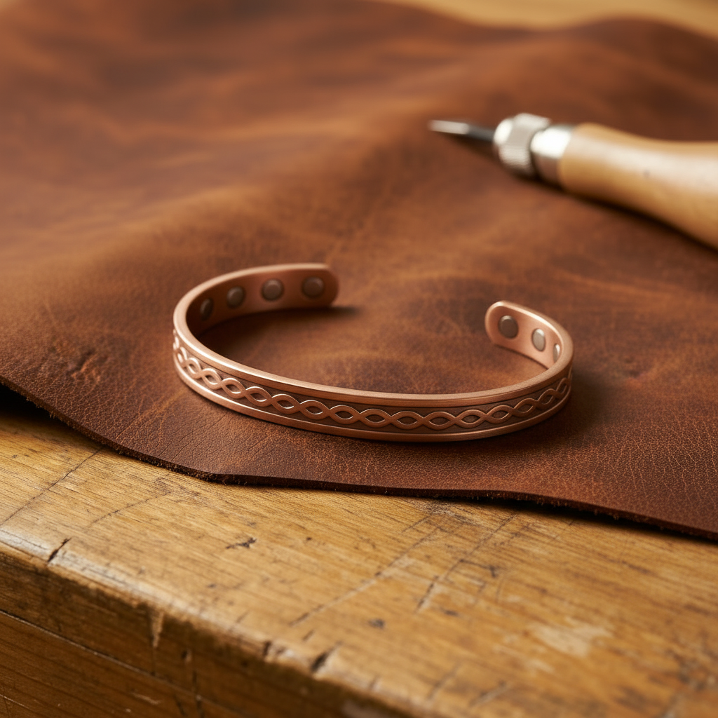 Helen's Current Copper Bracelet