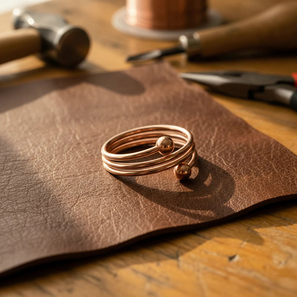 Helen's Silt Copper Ring