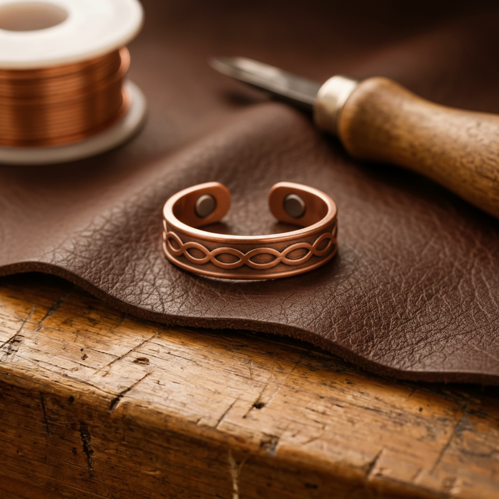 Helen's Char Copper Ring