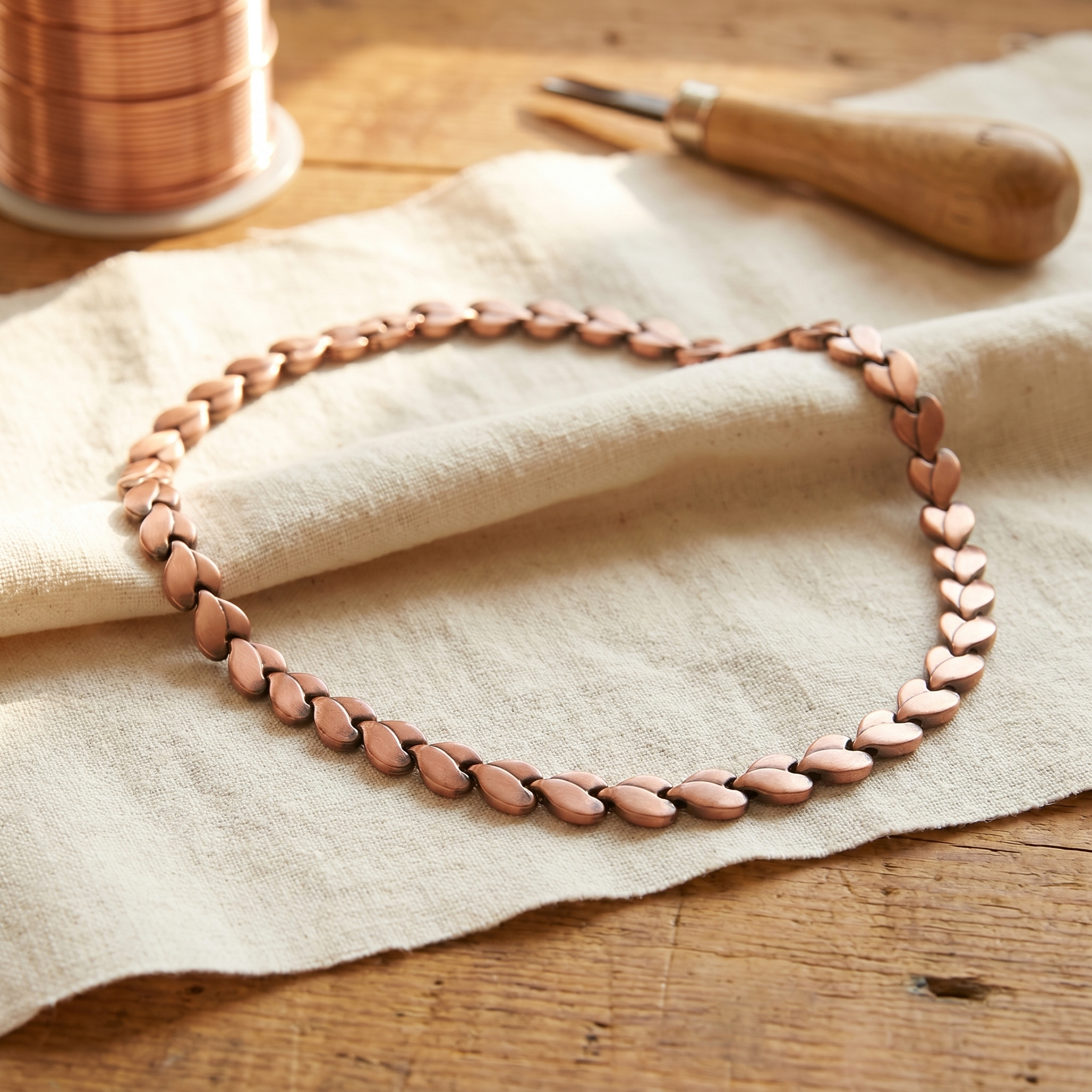 Helen's Briar Copper Necklace