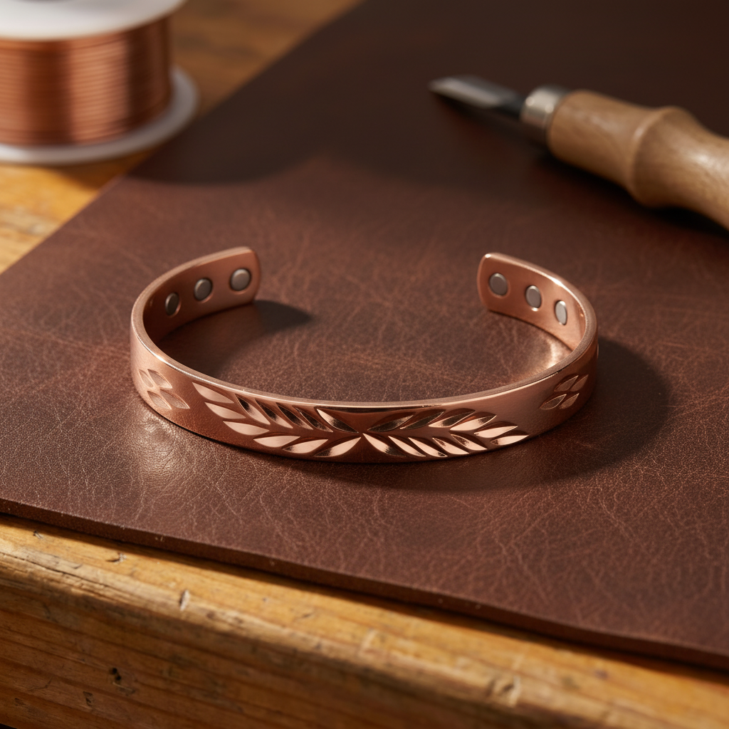 Helen's Lunar Copper Bracelet