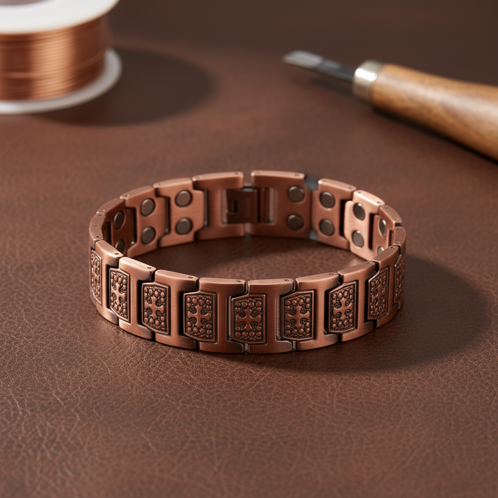 Helen's Gale Men's Copper Bracelet
