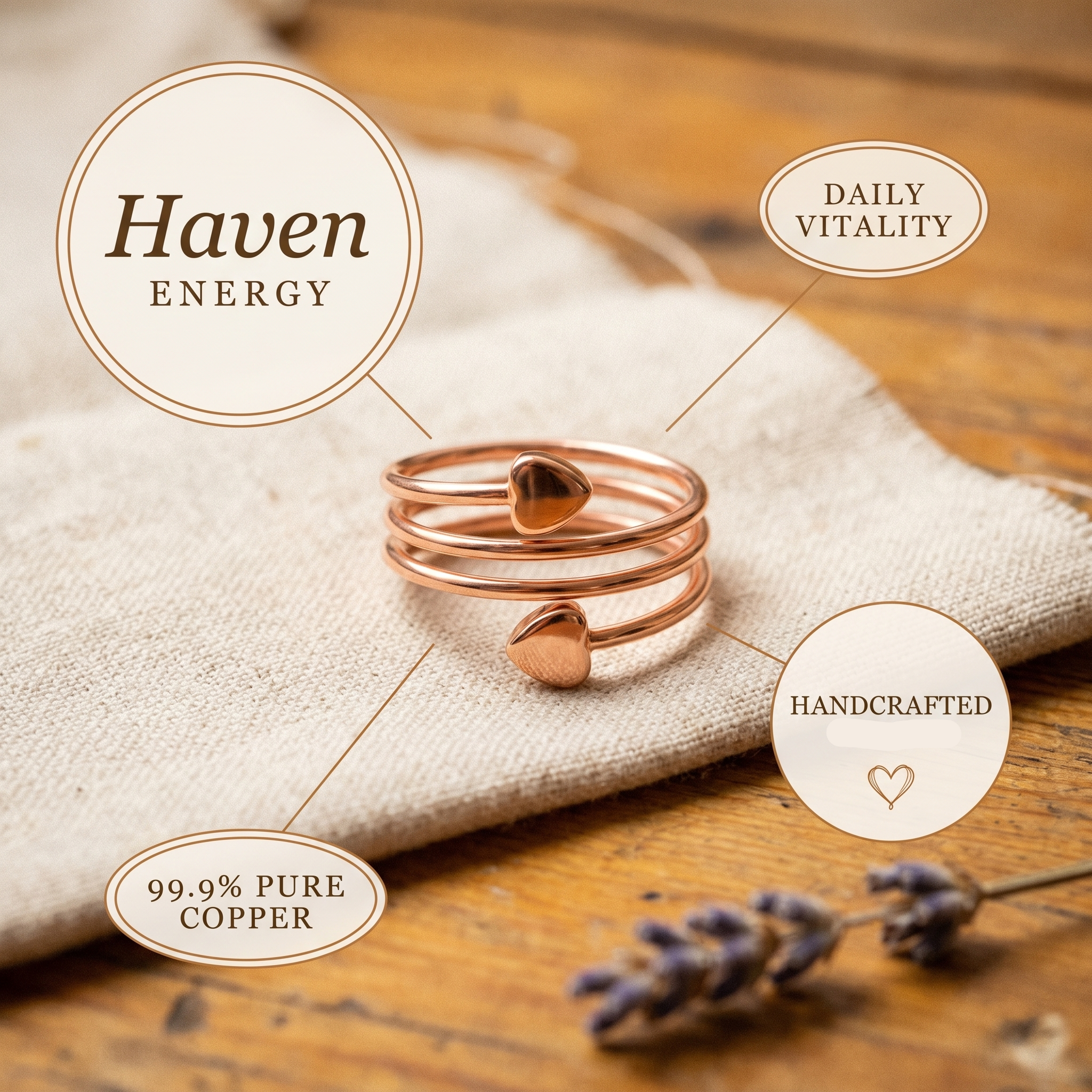 Helen's Haven Copper Ring